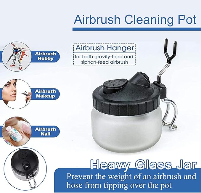 JOYABEST Airbrush Cleaning Pot - Image 7