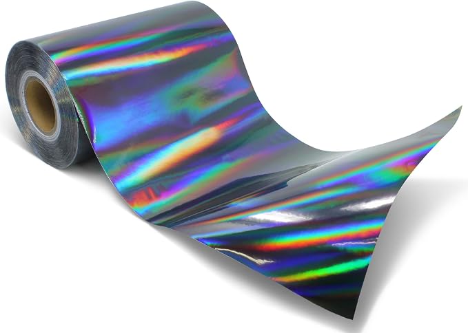 VViViD Deco65 Holographic Black Chrome Permanent Adhesive - Image 3