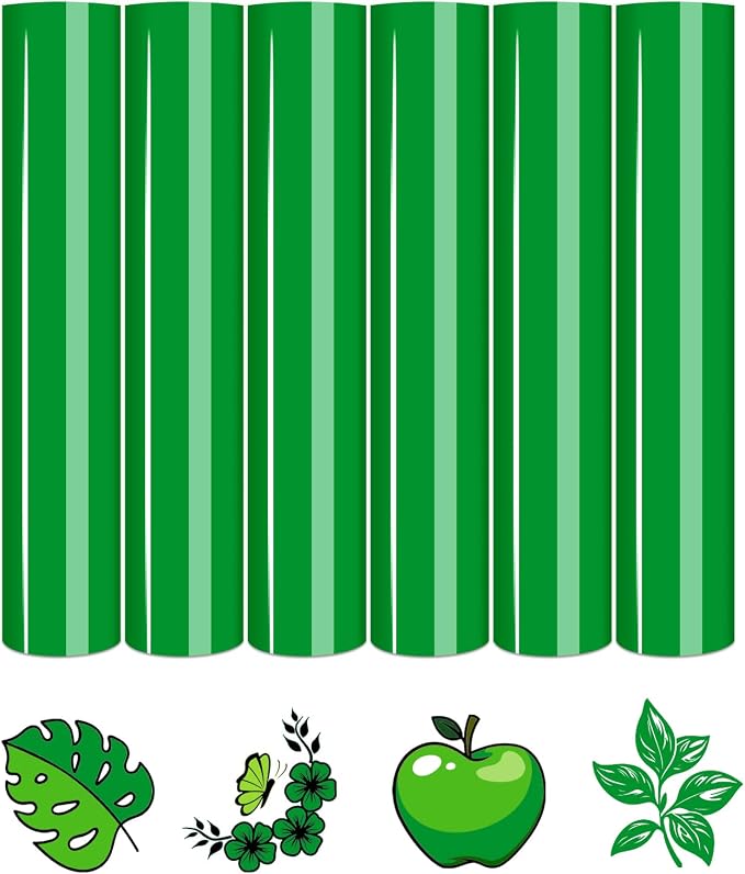 Tintnut Spanish Green Heat Transfer Vinyl, easy cut & weed, stretch washable by Tintnut