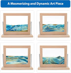 Coitak Moving Sand Art Picture, Dynamic Sand Picture, Desktop Moving Sand Art - Image 4