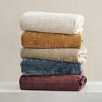 EVERGRACE Velvet Quilt Set California King 118'' x 106'', Luxurious Soft - Image 6