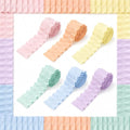6 Rolls 40 Ft Ruffled Bulletin Board Borders Back to School Classroom Decor by ClassyWhimsy