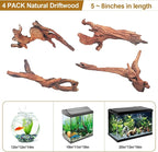 Natural Driftwood Decor for Aquarium Decorations Reptile Tank Accessories - Image 5