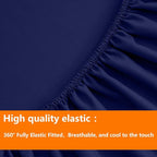 TAIMIT Navy Queen Size Comforter Set - Image 6