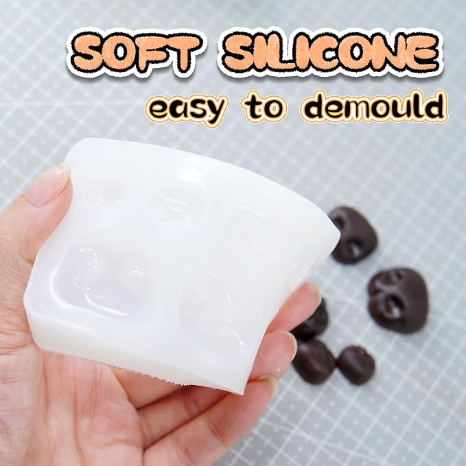 Nuvretk 7 Cute Silicone Molds for Needle Felting - Image 4