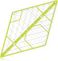 Kanayu 60 Degree Diamond Ruler Acrylic Patch Templates 60 Degree Triangle Ruler by Kanayu