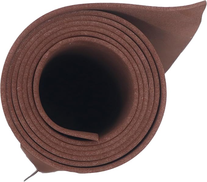 OISAKLD Brown EVA Foam 2mm-10mm 13.7"×39" Craft Foam Sheet 74 kg/m³ EVA Foam - Image 2