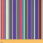 Mexican Stripes Fabric by The Yard, Western Farmhouse Style Fabrics, Boho by CastleFairy