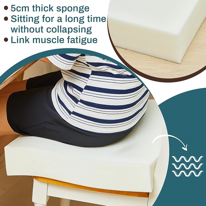 Frienda 2 Pack 5" X 20" X 20" Upholstery High Density Foam Cushion Replacement - Image 4