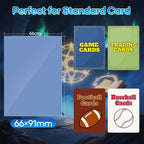 500 Count Card Sleeves, Matte Magic Card Sleeves, Smooth Shuffle & Tear - Image 5