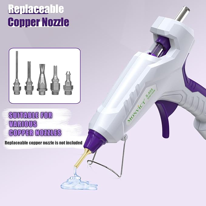MONVICT Full Size Hot Glue Gun - Image 5