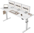 Agilestic Electric Standing Desk, 63 x 24 Inches Height Adjustable Desk by Agilestic