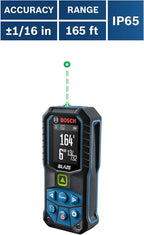 BOSCH GLM165-25G Blaze™ Green-Beam 165 Ft. Laser Measure, Laser Distance - Image 13