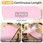 IONTACH 9" X 36" Soft Felt Sheets 1.6mm Thick | Acrylic Felt Fabric - Image 2
