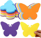 Ireer 48 Pcs Large Foam Butterfly Cutouts 6 Inch Colorful Spring Bulletin Board by Ireer