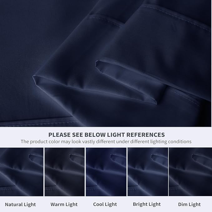 Maple&Stone Twin Flat Sheet 6 Pack, Premium Soft & Breathable, Brushed - Image 4