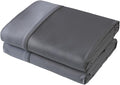Flat Sheet Only 2 Pack, Queen Size 400 Thread Count 100% Egyptian Cotton Flat by ShunjieHome