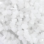 260pcs Natural White Jade Crystal Beads Chips 5mm to 8mm Irregular Gemstone - Image 3