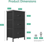 AODK Dresser for Bedroom Nightstand Small Dressers Chest of Drawers End Table - Image 3