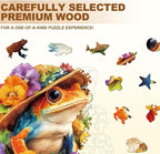 Flower Frog Puzzles Adults Gifts - Image 3