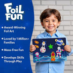 Skillmatics Foil Fun – Space, No Mess Art & Craft Kit - Image 2