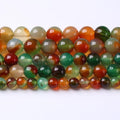 72PCS 10mm Natural Peacock Agates Beads by NaturalStoneBeads