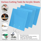 1/8 Thick 10 x 10 inch Acrylic Sheets - Image 3