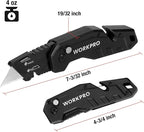 WORKPRO Folding Utility Knife, Box Cutter - Image 5