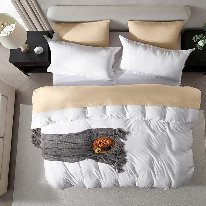 Nestl White Duvet Cover Full Size - Image 5