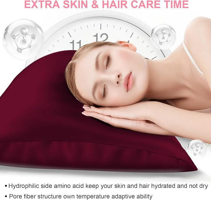 Silk Pillow Cases Queen Size - Image 3