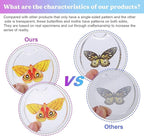 LET'S RESIN Realistic Paper Butterfly Moth, Epoxy Resin Supplies, Vintage - Image 4