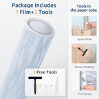 rabbitgoo Window Privacy Film, Stanied Glass Cling - Image 8