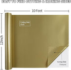 guangyintong Heat Transfer Vinyl Carbon Gold HTV Rolls, HTV Vinyl - Image 2