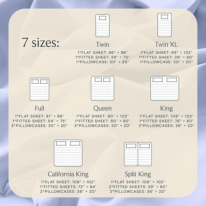 LuxClub 5 PC Sheet Set Bed Sheets Deep Pockets 16" Eco Friendly Wrinkle Free - Image 4