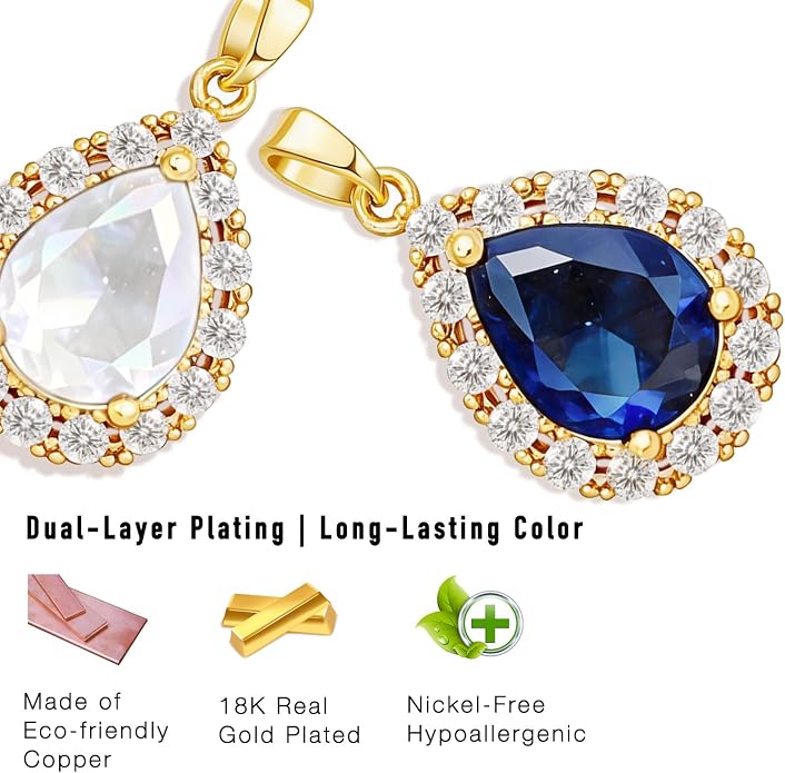 7Pcs Exquisite CZ Charms for Jewelry Making, Cubic Zirconia Gemstone, Prong - Image 3