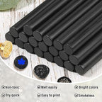 Sealing Wax Sticks, Paxcoo 20pcs Wax Seal Sticks, Glue Gun Sealing Wax Sticks - Image 3