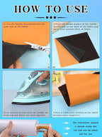 Black Lightweight Fusible Interfacing - Image 4