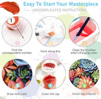 Offito Paint by Numbers Kit for Adults - Image 6