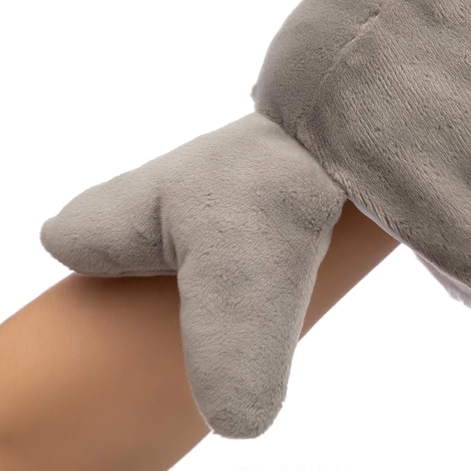 HollyHOME Shark Hand Puppets Stuffed Ocean Animals Hand Puppet Plush Animal - Image 7