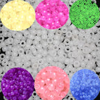 Acrylic Pony Beads Jewelry Making Kit – 96 Colors, UV Color Changing & Glow - Image 9