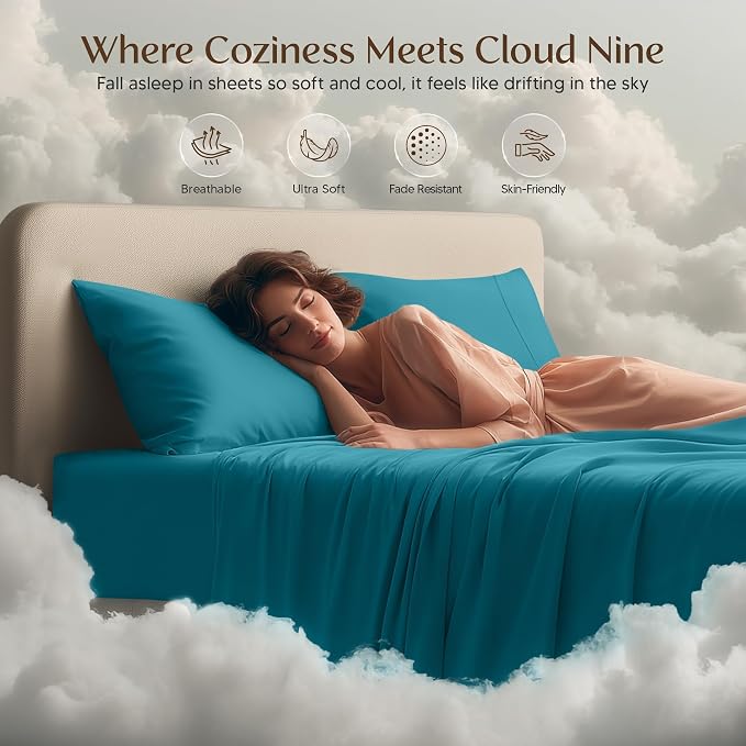 Utopia Bedding King Size Sheet Set – 4 Piece Bed Sheets, Soft and Breathable - Image 7