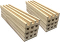 Yuanhe Wooden Domino Racks Set of 8, Domino Trays Holders Organizer by Yuanhe