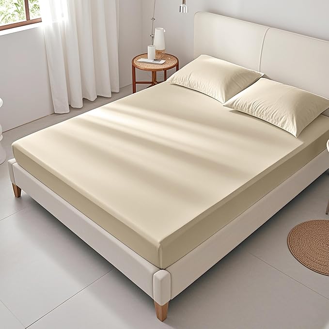FreshCulture Queen Fitted Sheet Only – Premium Hotel-Quality Fitted Sheet - Image 7