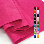 Hot Pink Felt Fabric 36" X 36", 1.6mm Thick Soft and Durable Flexible Craft by FANOMMI