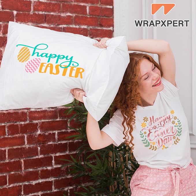 WRAPXPERT Pastel HTV 20 Packs Heat Transfer Vinyl Bundle, Boho Color Iron on - Image 8