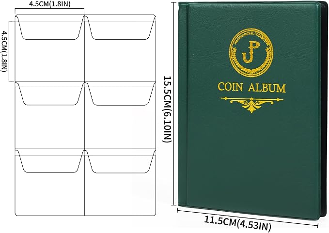 Uncle Paul Coin Album Coin Holder Coin Collection Book - Image 2