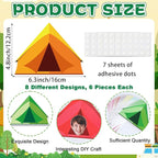 48 Set Camping Tent Cutouts - Image 2