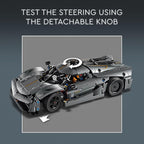LEGO Technic Koenigsegg Jesko Absolut Grey Hypercar, Sports Car Building Set - Image 5