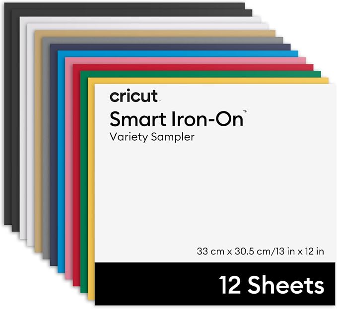 Cricut® Smart Iron-On™ Matless HTV Variety Sampler - 13 in x 12 in | HTV Heat by Unknown