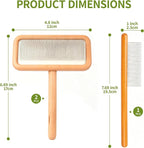 3 Pcs Wool Carders, Wood Hand Carding Brushes - Image 5
